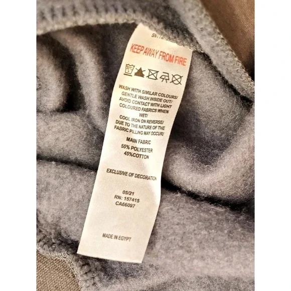 Sonneti London Mens Small Gray Fleece Shorts 9" Inseam -Logo Drawstring, Pockets - Picture 7 of 16